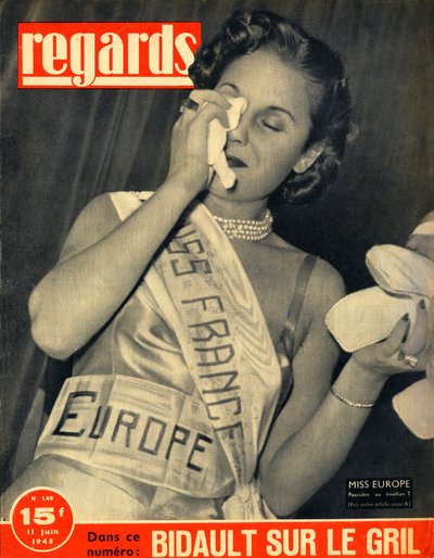 Miss France 1948 by Unbekannt
