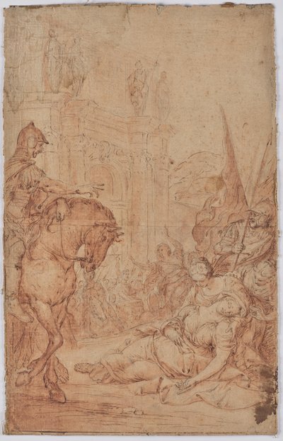 Mythological Scene (?) by Unbekannter Künstler