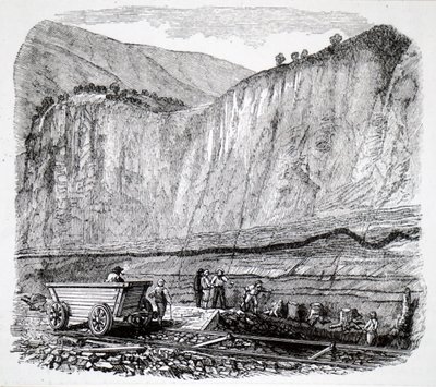 Navvies Working on the Liverpool-Manchester Railway by Unbekannt