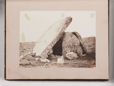 Neolithic monument, Wales, c 1860s by Unbekannt
