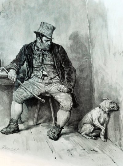 Oliver Twist, by Charles Dickens - Illustration by Unbekannter Künstler