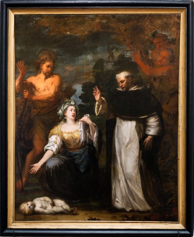 Saint Dominic Curing a Child by Unbekannter Künstler