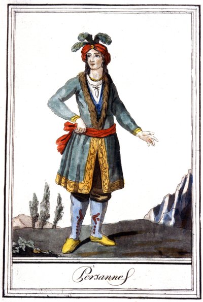 Persian Woman by Unbekannter Künstler