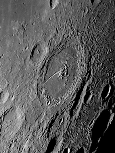Petavius Crater by Unbekannter Künstler