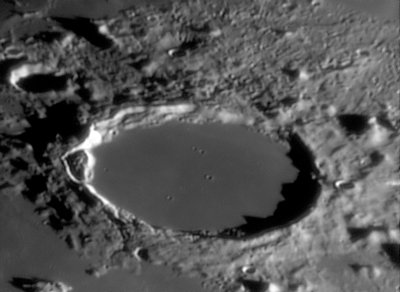Plato Crater by Unbekannt