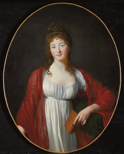 Portrait of Diane de Simiane, c.1800 by Unbekannt