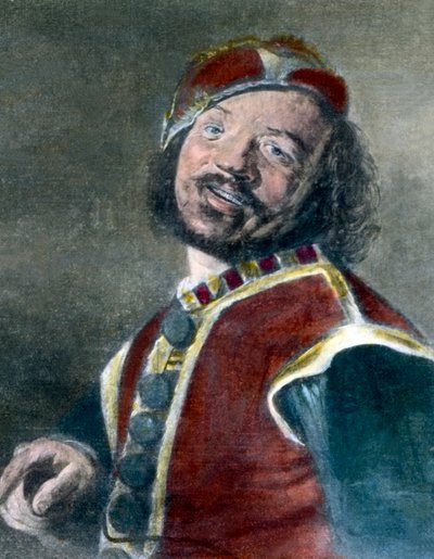 Portrait of a Juggler by Unbekannter Künstler