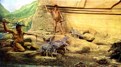 Prehistoric man - Azilian culture by Unbekannter Künstler