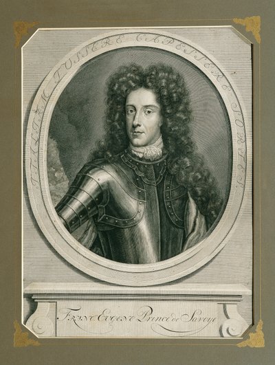 Prince Eugene of Savoy by Unbekannter Künstler