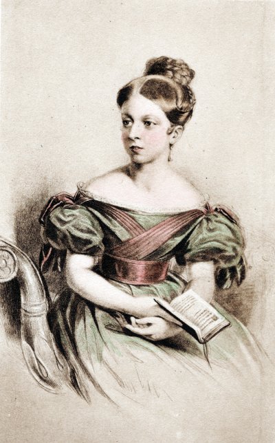 Queen Victoria of England by Unbekannter Künstler