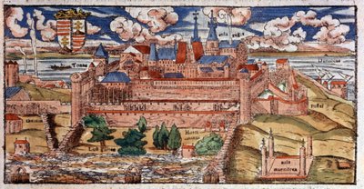 Reinforced Buda (Hungary), c. 1550 by Unbekannter Künstler