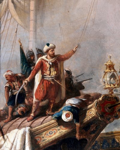 Representation of Hayreddin Barbarossa (detail) by Unbekannter Künstler