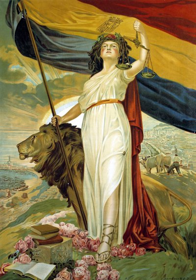 Representation of the Second Republic by Unbekannter Künstler