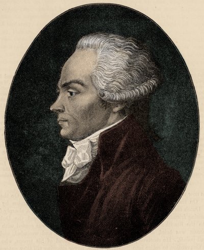Robespierre - Portrait by Unbekannter Künstler