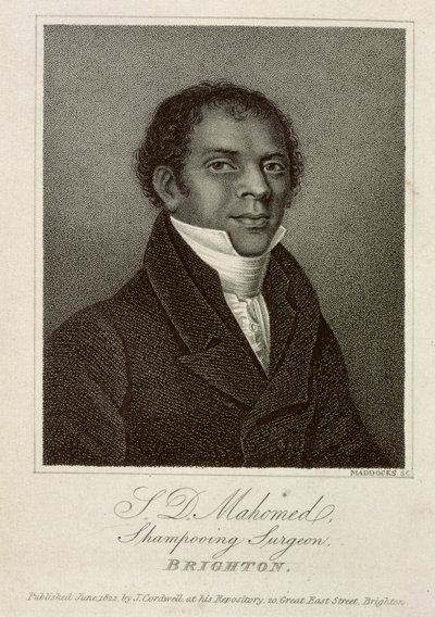 S.D. Mahomed, Shampooing Surgeon, Brighton 1826 by Unbekannter Künstler