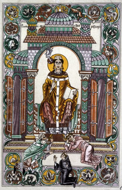 Saint Dunstan by Unbekannter Künstler