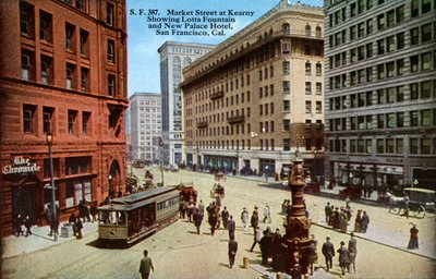 San Francisco: Market Street by Unbekannter Künstler