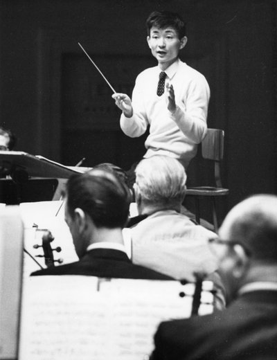 Seiji Ozawa At Carnegie Hall by Benjamin Baud