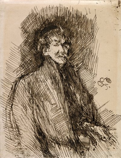 Self-Portrait of Whistler by Unbekannter Künstler