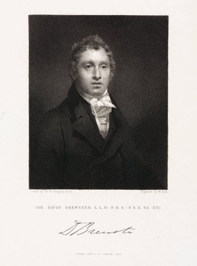 Sir David Brewster, Scottish Physicist by Unbekannt