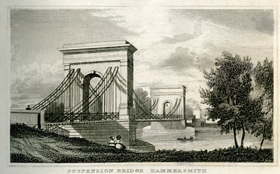 Suspension Bridge, Hammersmith by Unbekannt