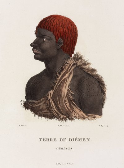 Tasmanian Aboriginal, Australia by Unbekannter Künstler