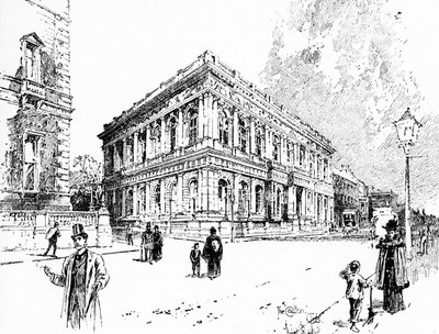 The Carlton Club, Pall Mall, London by Unbekannter Künstler