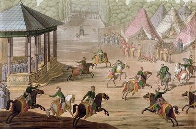 The Festival of Tomac by Unbekannter Künstler