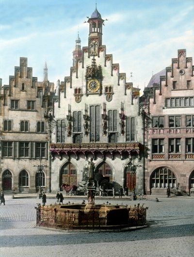 The Frankfurt City Hall is Called Römer by Unbekannter Künstler