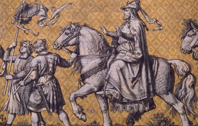 The Fürstenzug (Procession of Princes) by William M. Timlin