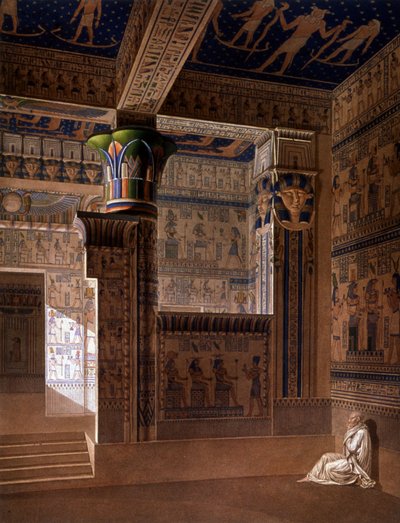 The Mnemonium in Thebes by Unbekannter Künstler