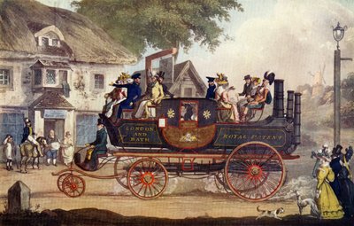 The New Steam Carriage by Unbekannter Künstler
