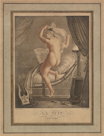 The Night, Paris by Unbekannter Künstler