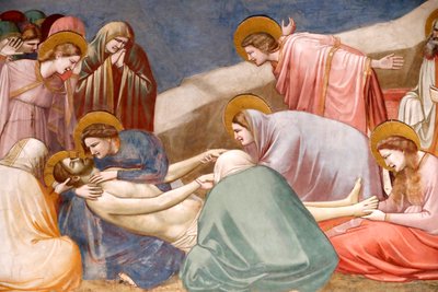 The Scrovegni Chapel. Fresco by Giotto by Unbekannter Künstler