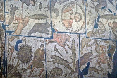 The Vakto Mosaic from Vakto, Turkey by Unbekannt