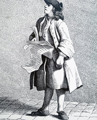 The announcement of the winning lottery numbers by Unbekannt