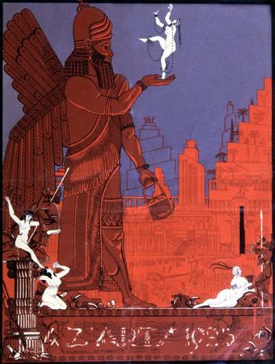 The God Baal by Unbekannter Künstler