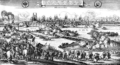 The Occupation of Magdeburg by Unbekannter Künstler