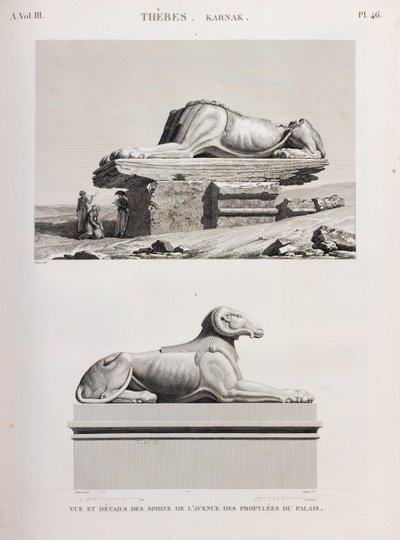 Thebes: Karnak by Unbekannt