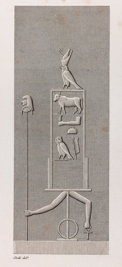 Thebes: Karnak, close up by Unbekannt