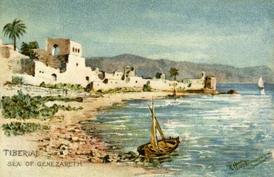Tiberias - Sea of Genezareth by Unbekannter Künstler