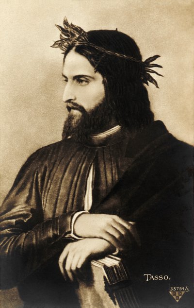 Torquato Tasso Portrait Italian by Unbekannter Künstler