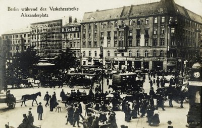 Transport Strikes Berlin by Unbekannter Künstler