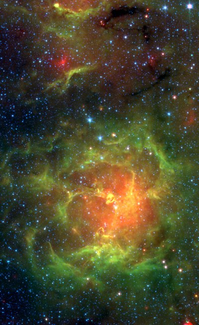 Trifid Nebula, c 2005 by Unbekannt