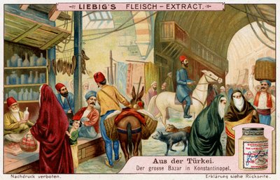 Turkey: Grand Bazaar, Istanbul by Unbekannter Künstler