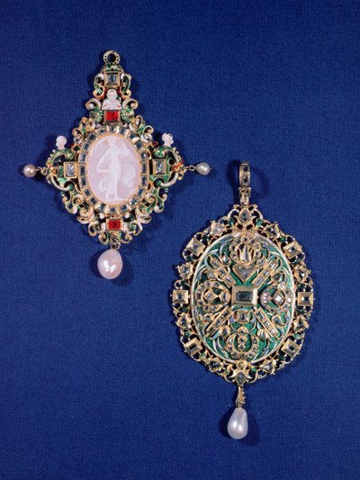 Two Renaissance Pendant Jewels by Unbekannt