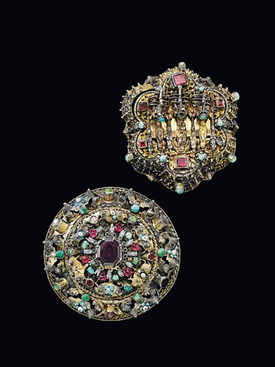 Two breast rosettes, Nagyszeben, c.1675-1700 by Unbekannt