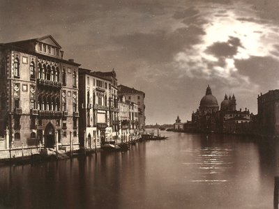 Venice by moonlight by Unbekannter Künstler