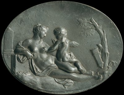 Venus and Cupid by Unbekannter Künstler