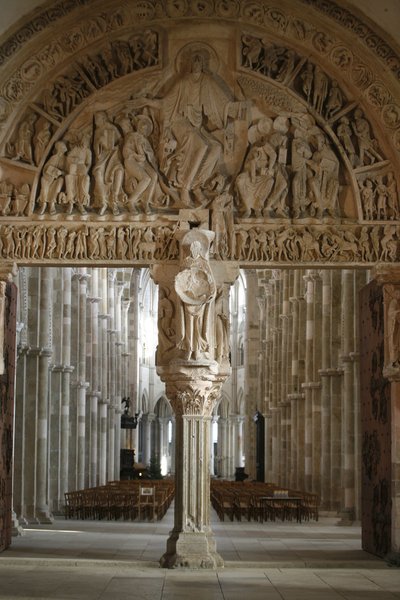 Vezelay Basilica Narthex Gate by Unbekannt